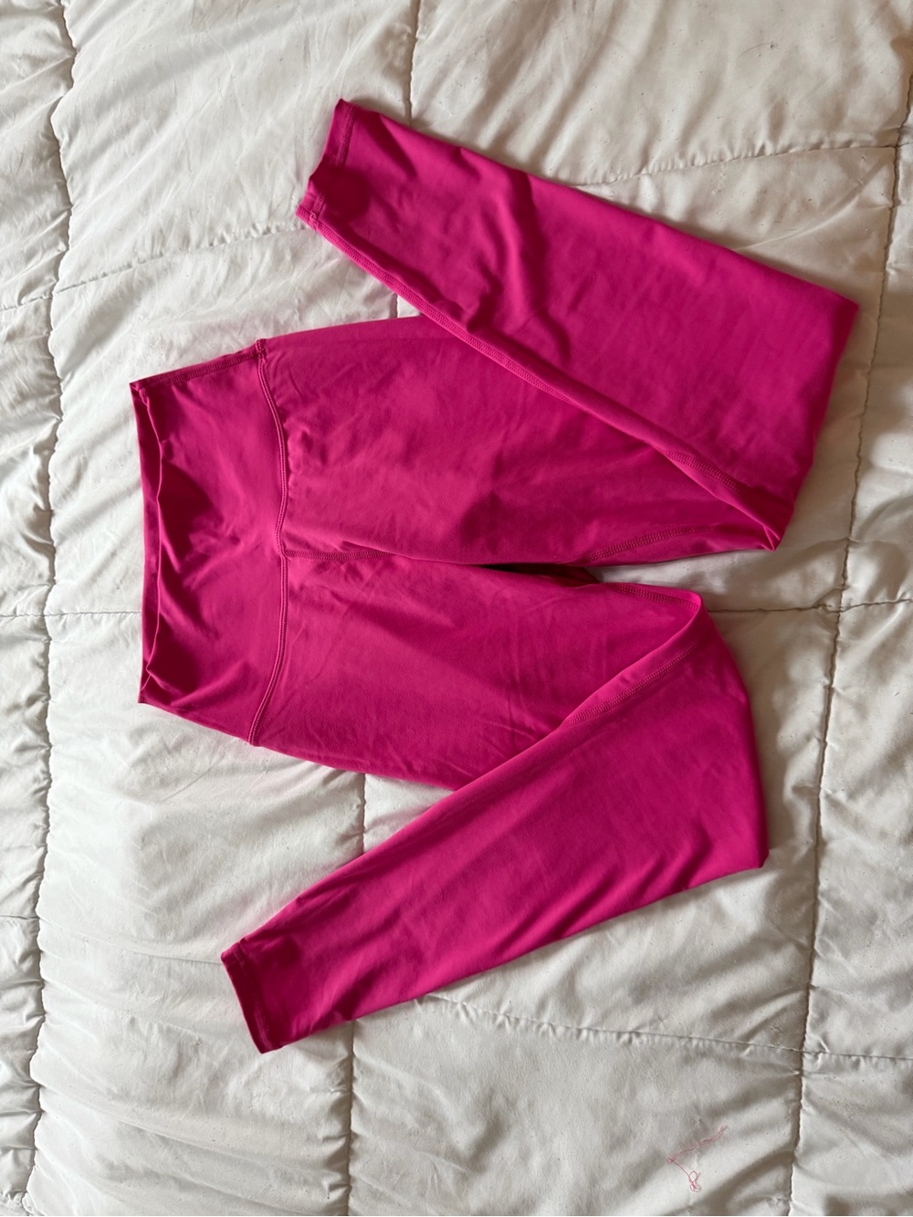 Women’s Bright Pink High-Rise Performance Leggings